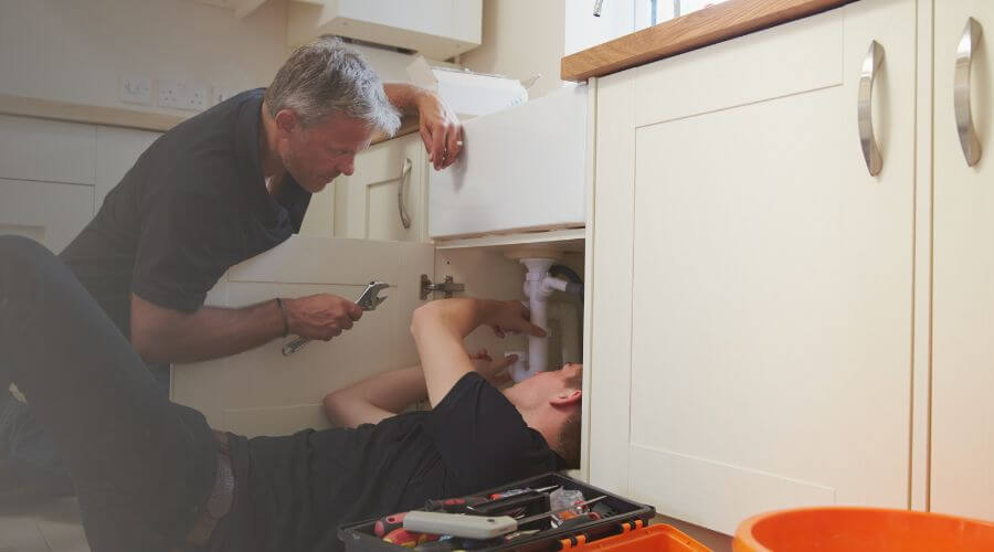 Professional burst pipe repair services in Elmdale, KS